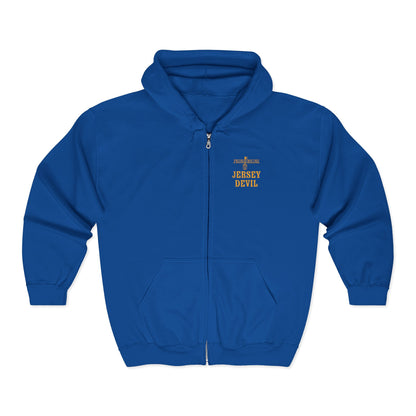 The Jersey Devil | Figura Obscura | Full Zip Hoodie