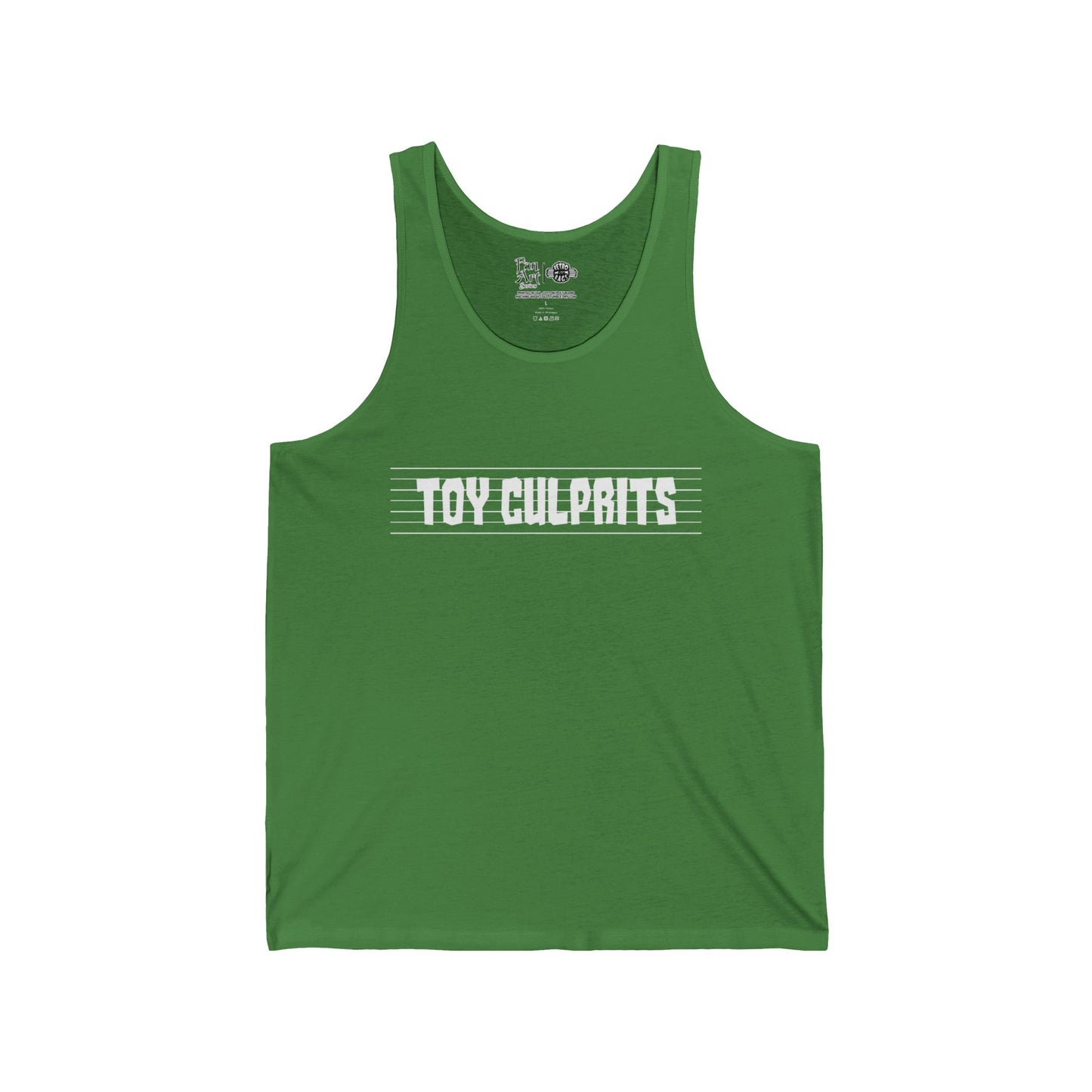 Toy Culprits White Logo | Mythic Legions | Fan Art | Tank Top