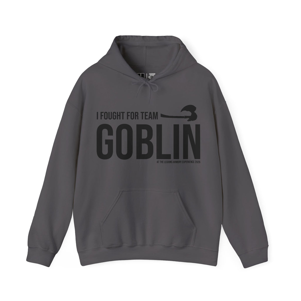 Team Goblin Legions Con 2026 (Black Logo) | Mythic Legions | Pullover Hooodie