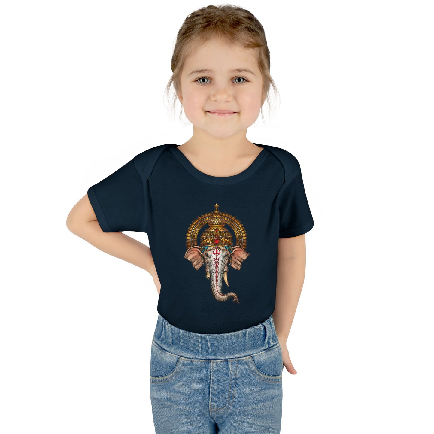 Ganesha | Figura Obscura | Baby Bodysuit