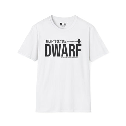 Team Dwarf Legions Con 2026 (Black Logo) | Mythic Legions | Soft T-Shirt