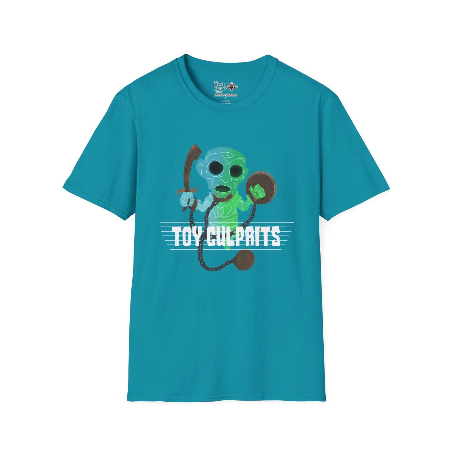 Toy Culprits Blue & Green Ghost | Mythic Legions | Fan Art | Soft T-Shirt