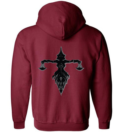 Illythia's Brood Large Logo | Mythic Legions | Full Zip Hoodie