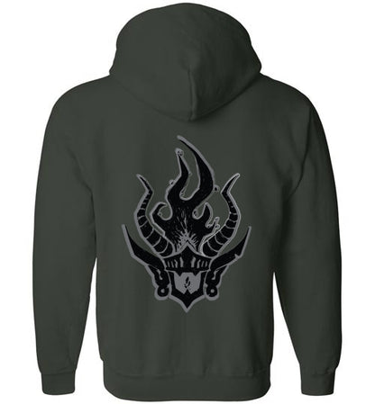 Legion of Arethyr, The Large Logo | Mythic Legions | Full Zip Hoodie