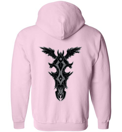 4H Equaddron Large Logo | Mythic Legions | Full Zip Hoodie