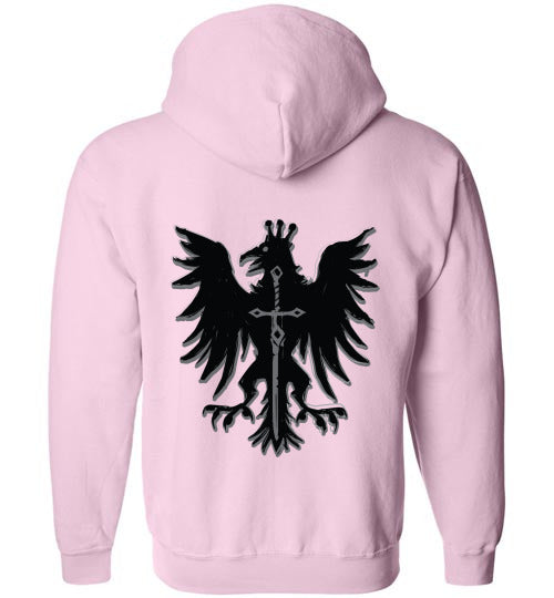 Order of Eathyron, The Large Logo | Mythic Legions | Full Zip Hoodie