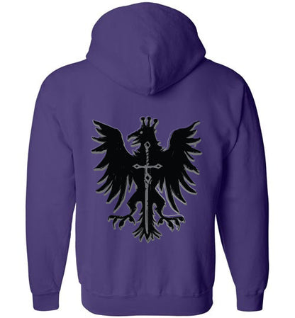 Order of Eathyron, The Large Logo | Mythic Legions | Full Zip Hoodie