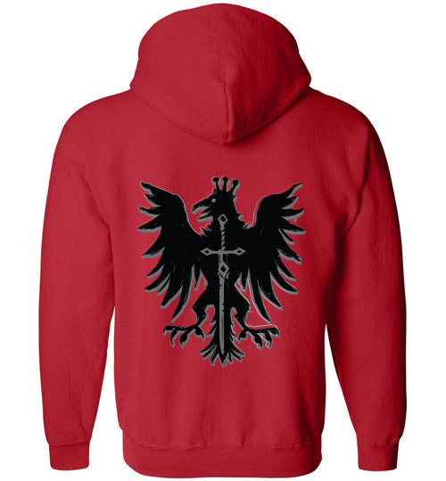 Order of Eathyron, The Large Logo | Mythic Legions | Full Zip Hoodie