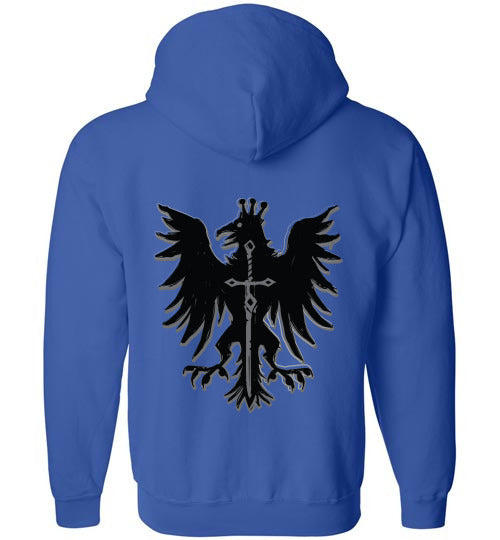 Order of Eathyron, The Large Logo | Mythic Legions | Full Zip Hoodie