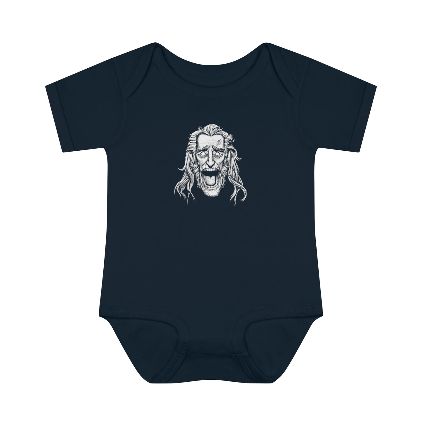 Jacob Marley | White | Figura Obscura | Baby Bodysuit