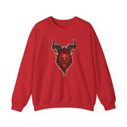 Krampus v2 Red | Figura Obscura | Sweatshirt