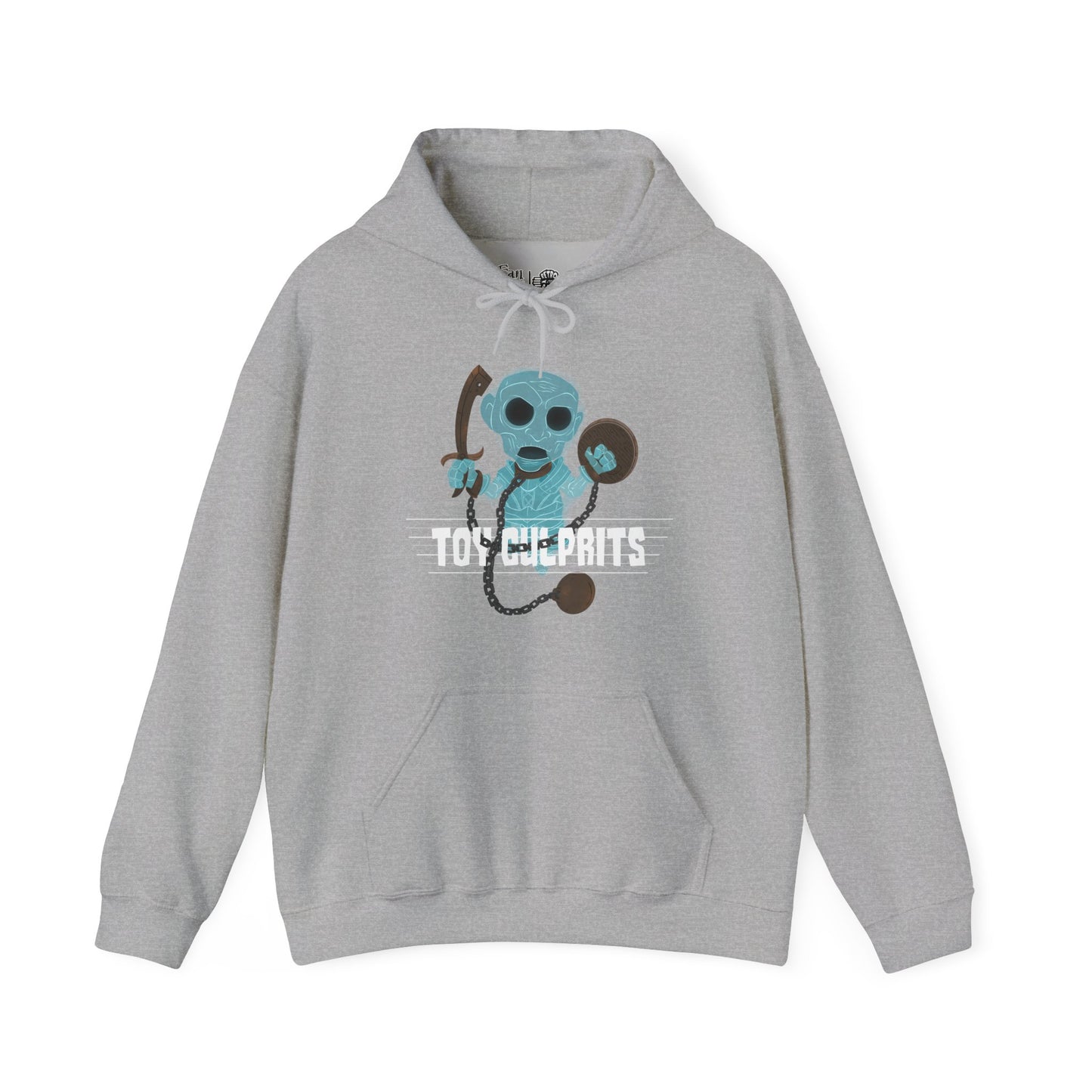 Toy Culprits Blue Ghost | Mythic Legions | Fan Art | Pullover Hoodie