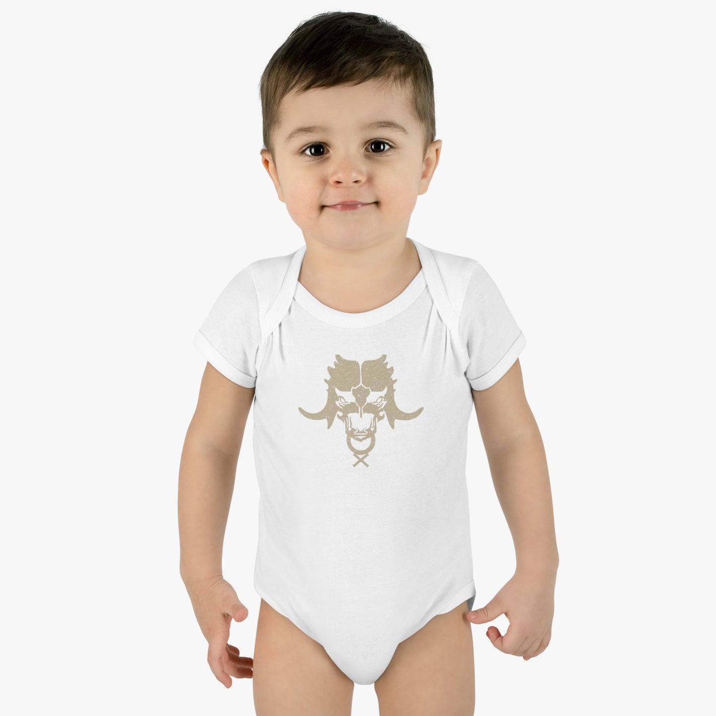 OxKrewe v2 | Tan | Cosmic Legions | Baby Bodysuit