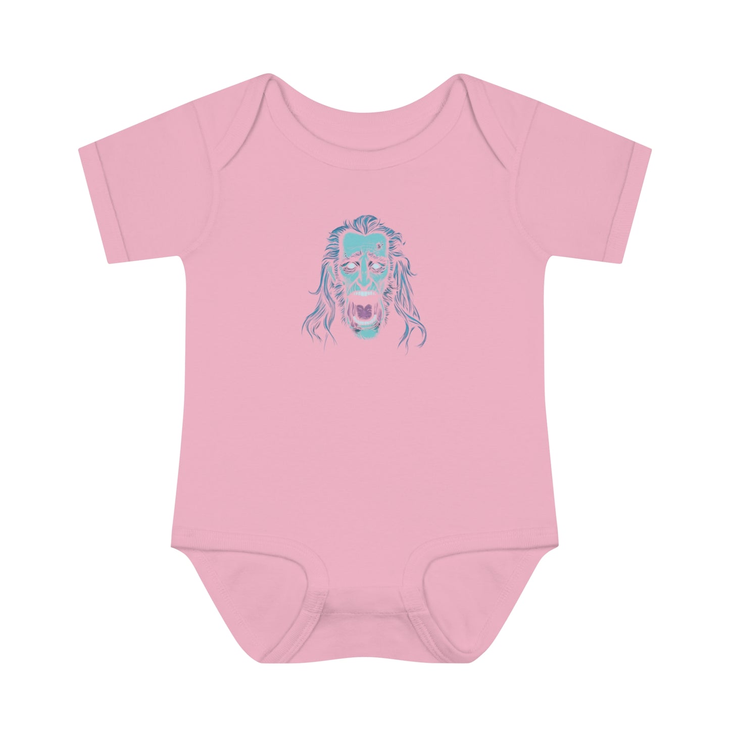 Jacob Marley | Blue/White | Figura Obscura | Baby Bodysuit