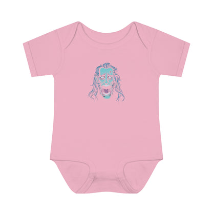 Jacob Marley | Blue/White | Figura Obscura | Baby Bodysuit