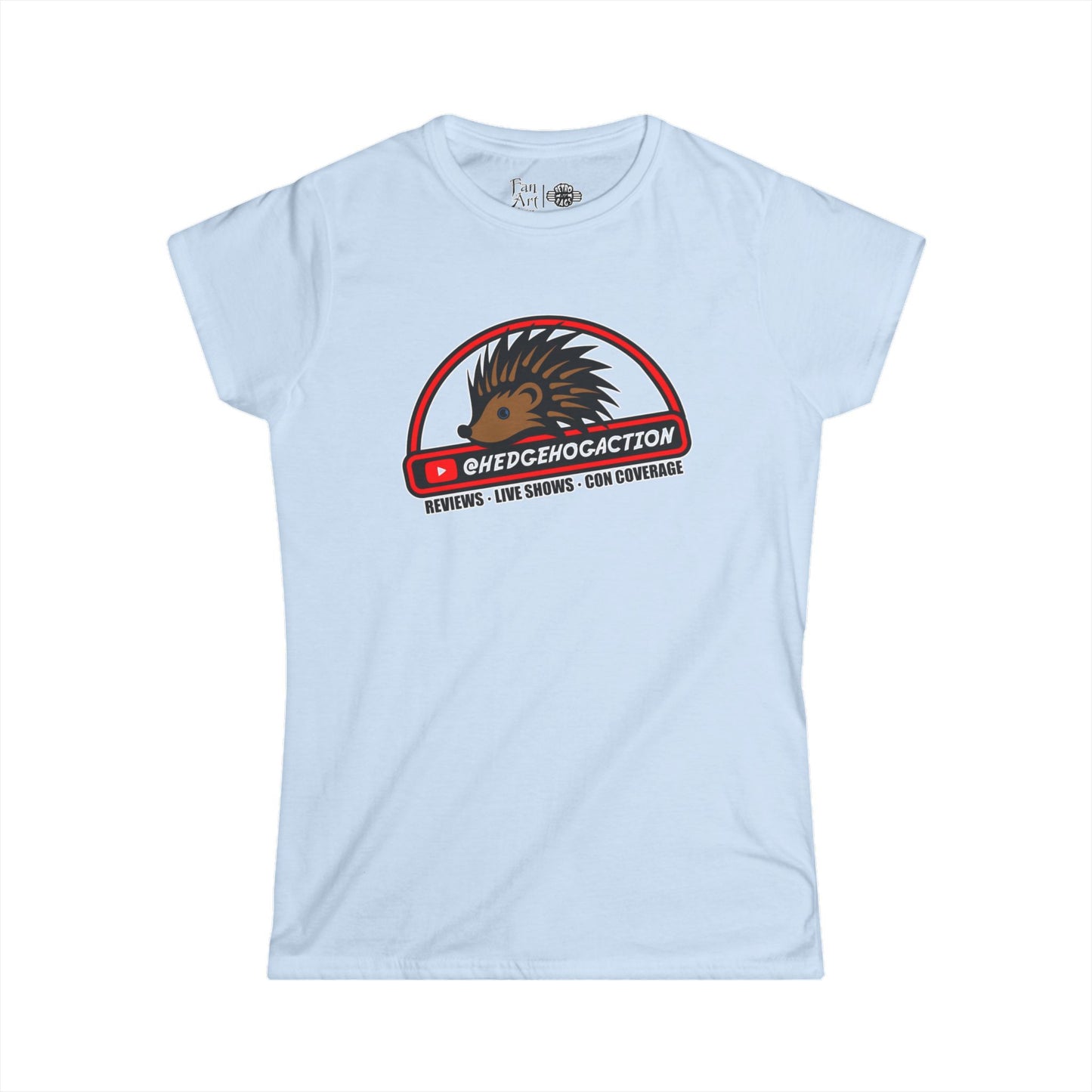 Hedgehog Action Logo | Mythic Legions | Fan Art | Women's T-Shirt