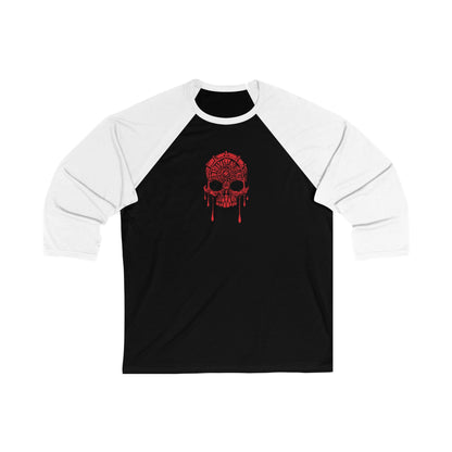 Masque of the Red Death, The | Red | Figura Obscura | 3\4 Sleeve Baseball T-Shirt