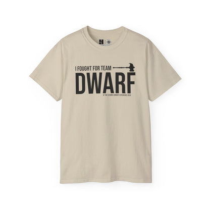 Team Dwarf Legions Con 2026 (Black Logo)  | Mythic Legions | Standard T-Shirt