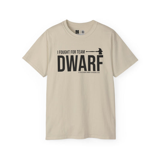 Team Dwarf Legions Con 2026 (Black Logo)  | Mythic Legions | Standard T-Shirt