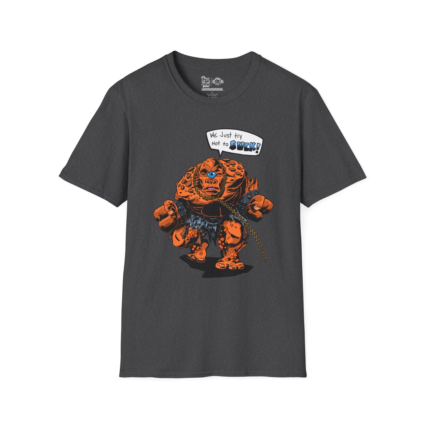 CB's Birthday Brontus | Mythic Legions | Fan Art | Soft T-Shirt