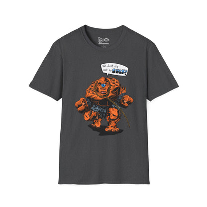 CB's Birthday Brontus | Mythic Legions | Fan Art | Soft T-Shirt