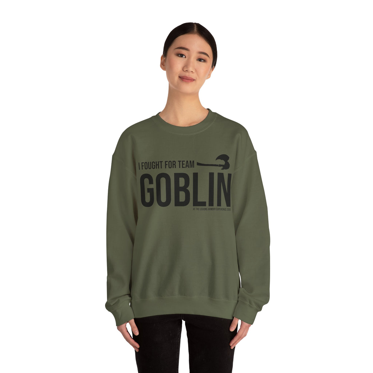 Team Goblin Legions Con 2026 (Black Logo) | Mythic Legions | Sweatshirt