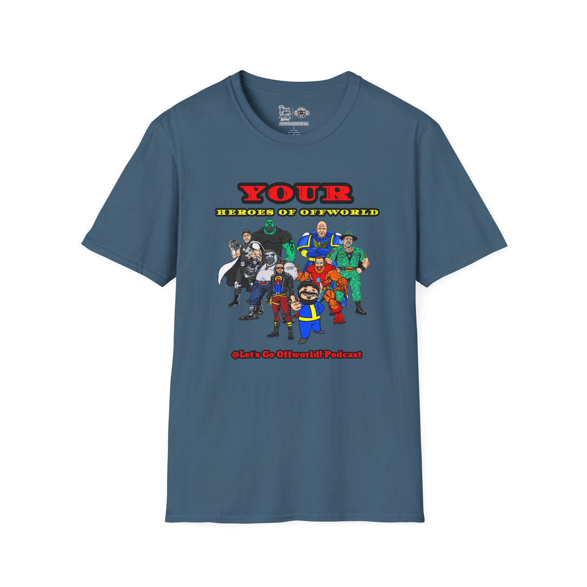 Heroes of Offworld | Mythic Legions | Fan Art | Soft T-Shirt