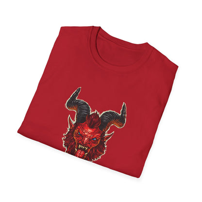 Krampus v2 Red | Figura Obscura | Soft T-Shirt