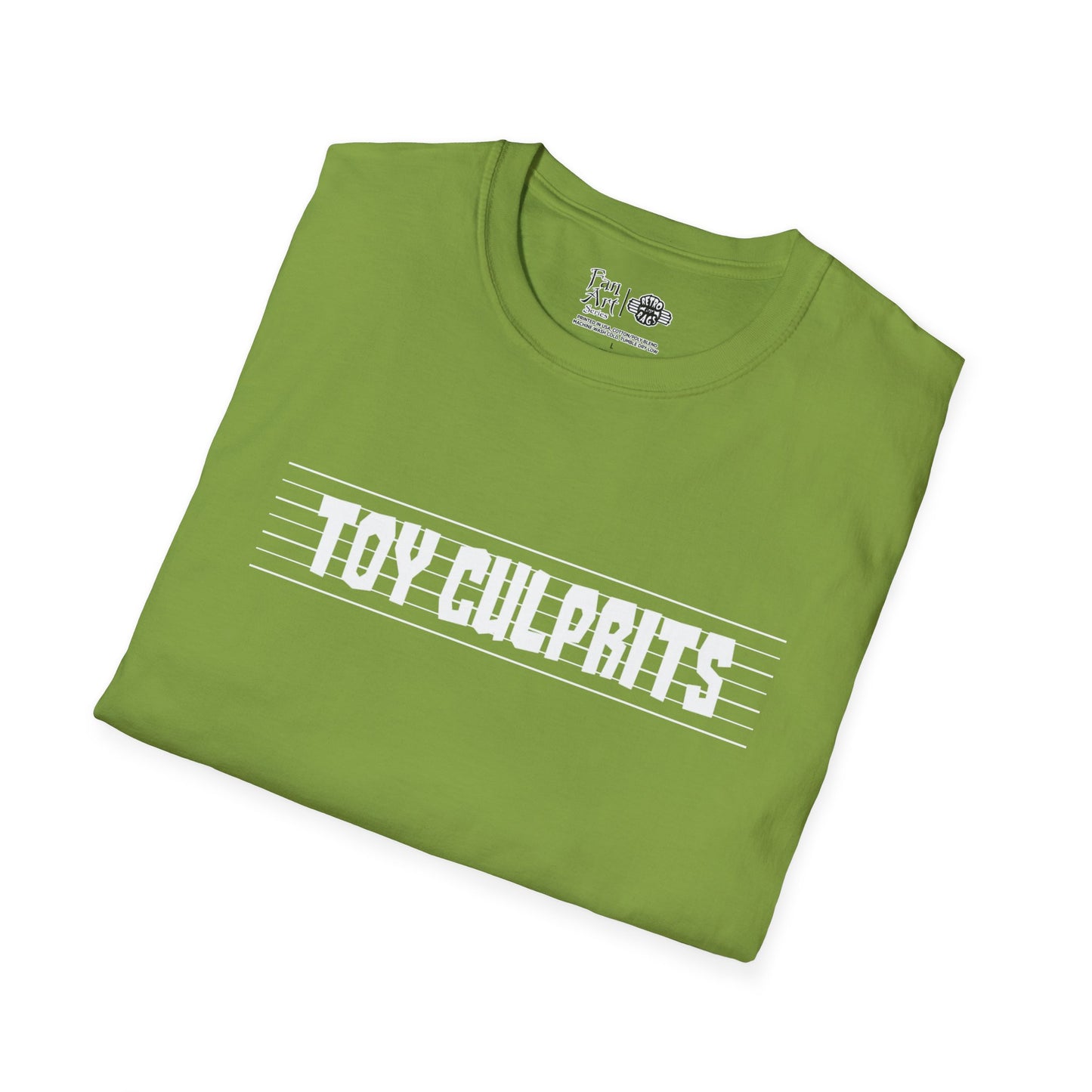 Toy Culprits White Logo | Mythic Legions | Fan Art | Soft T-Shirt