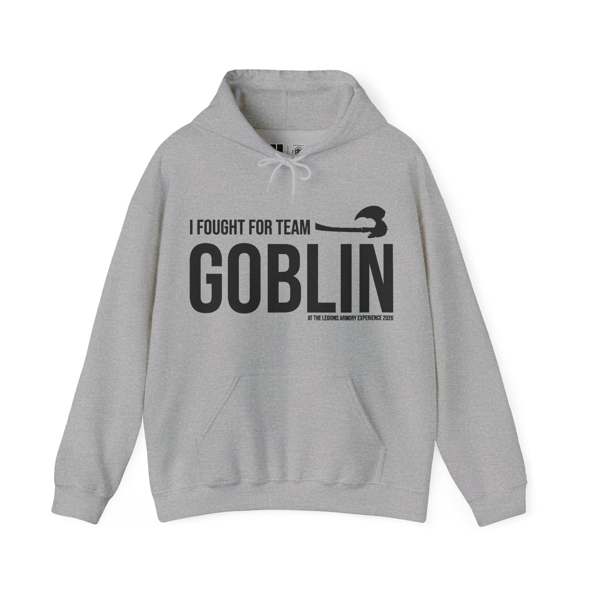 Team Goblin Legions Con 2026 (Black Logo) | Mythic Legions | Pullover Hooodie