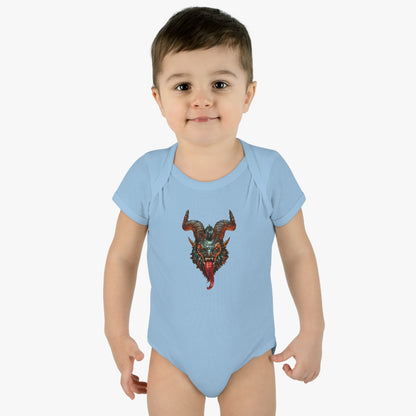 Krampus v1 | Figura Obscura | Baby Bodysuit