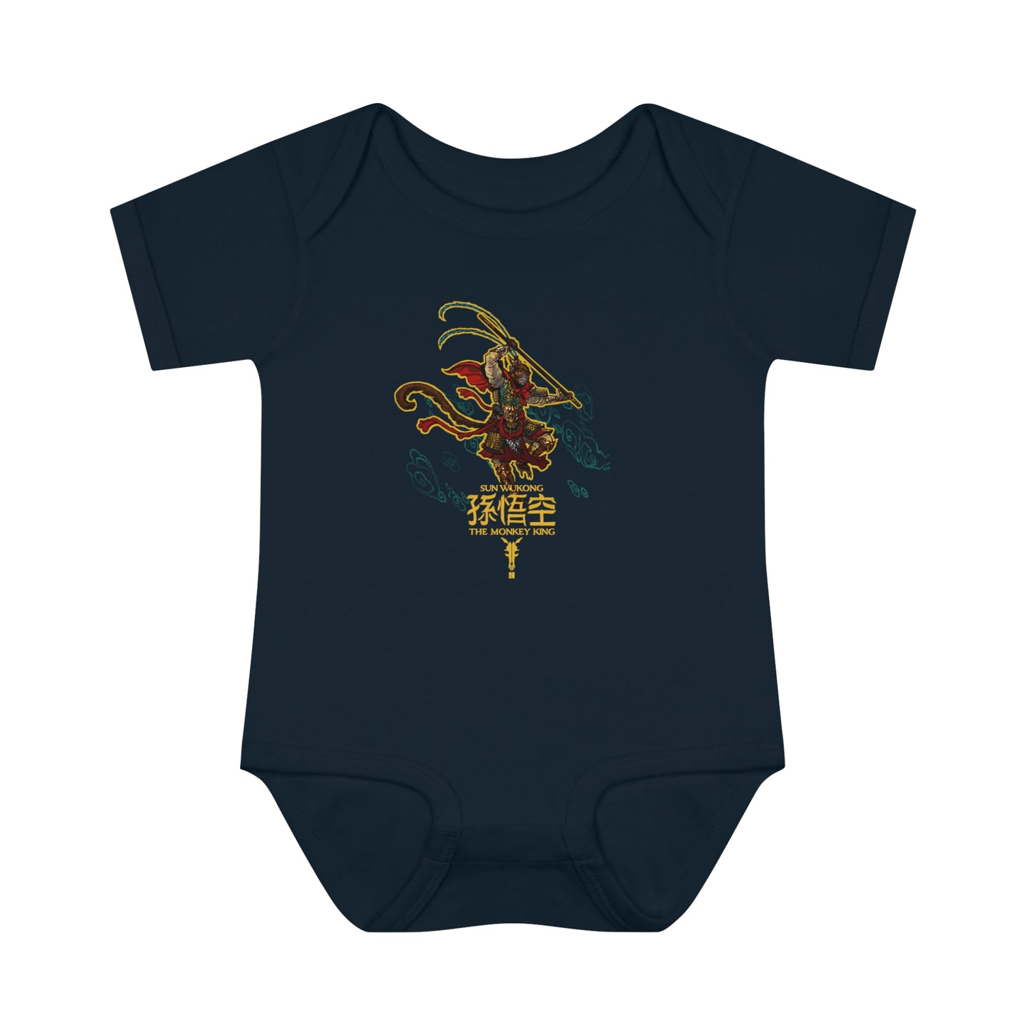 Monkey King, The v1 | Figura Obscura | Baby Bodysuit