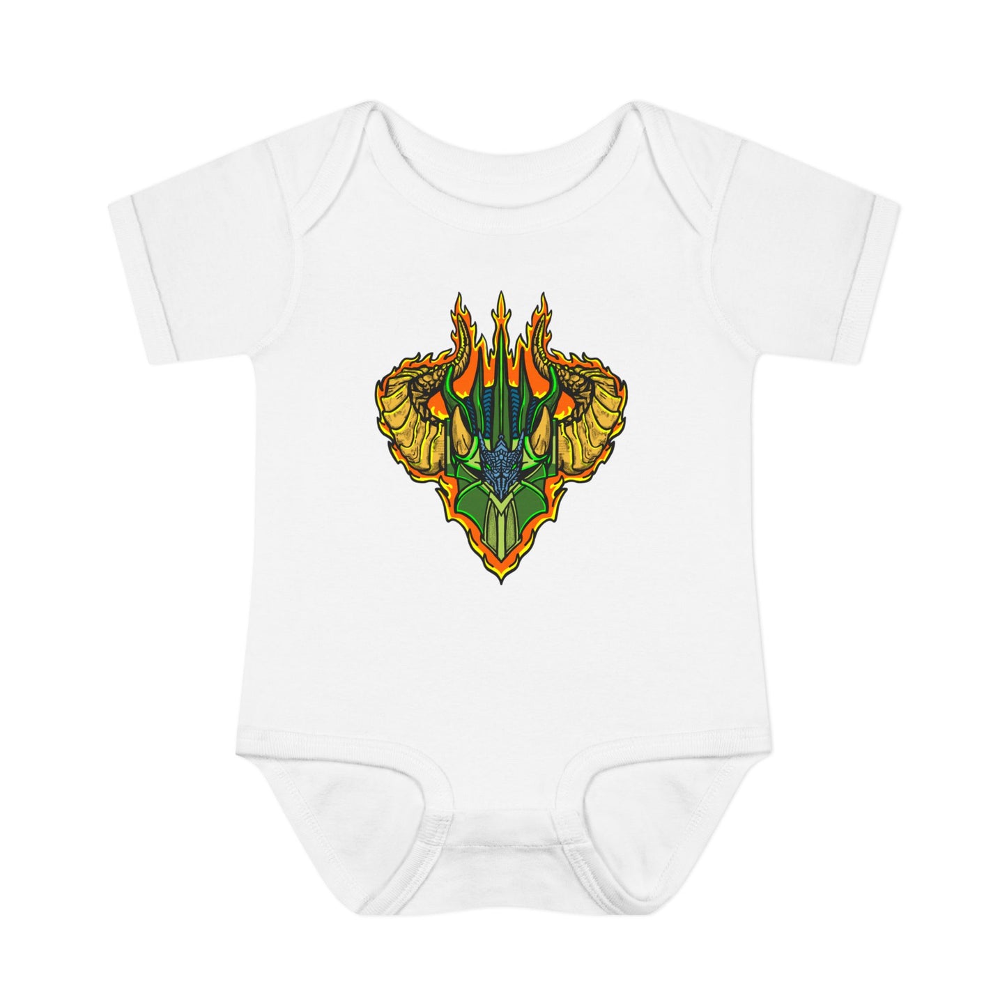 Sir Benegarr | Mythic Legions | Fan Art | Baby Bodysuit
