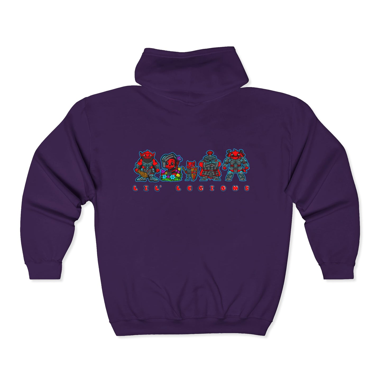 Lil' Legions | Mythic Legions | Fan Art | Full Zip Hoodie