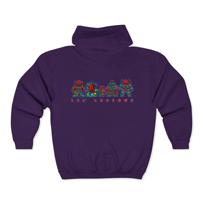 Lil' Legions | Mythic Legions | Fan Art | Full Zip Hoodie