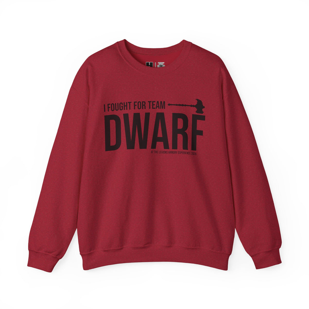 Team Dwarf Legions Con 2026 (Black Logo) | Mythic Legions | Sweatshirt