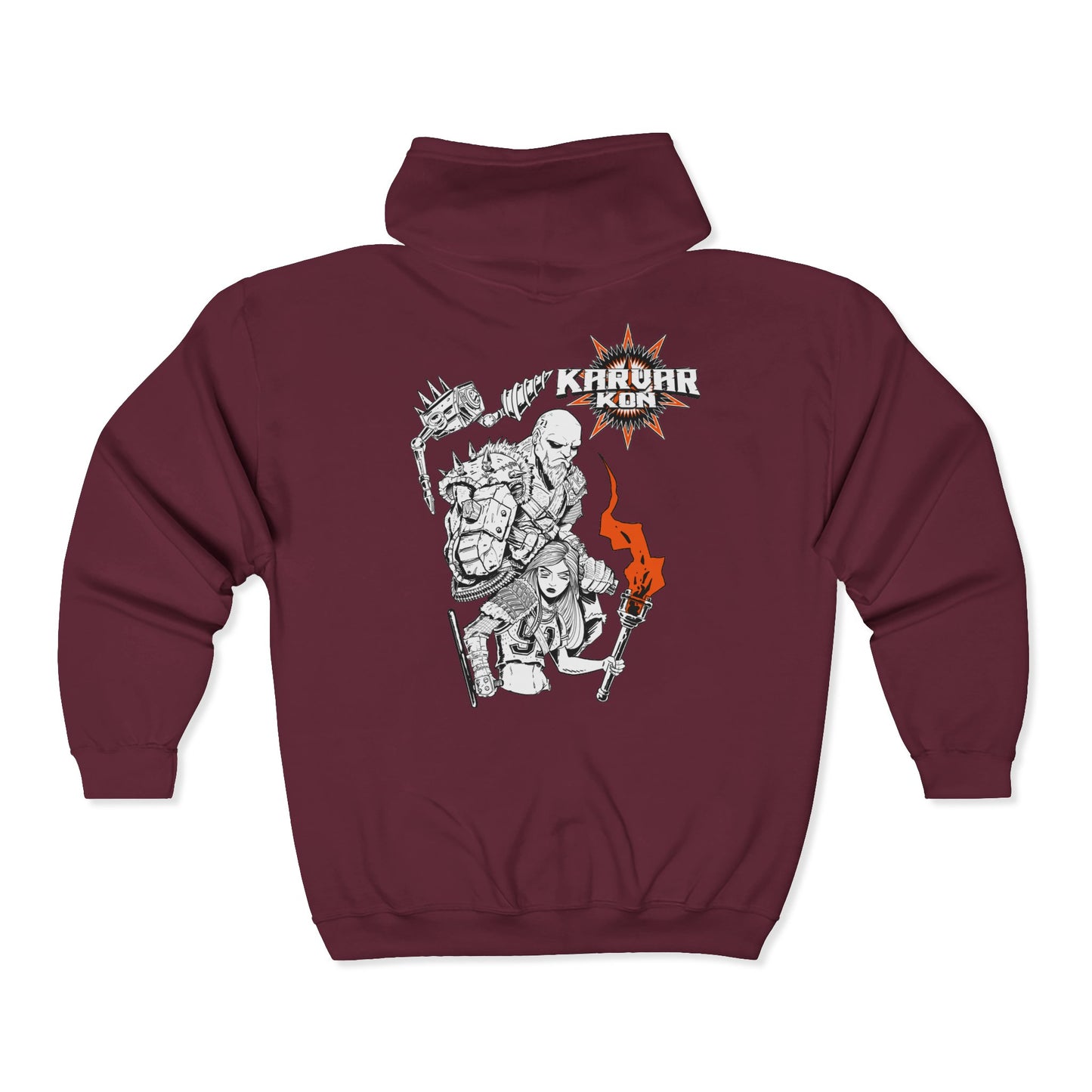 Karvar Kon | Mythic Legions | Fan Art | Full Zip Hoodie
