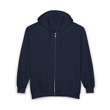 4H Metal Logo White | Mythic Legions | Full Zip Hoodie