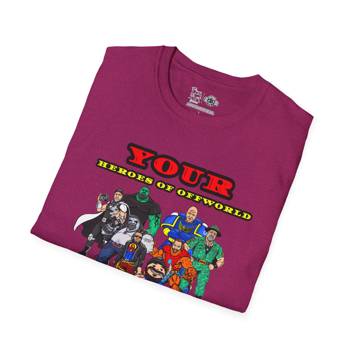Heroes of Offworld | Mythic Legions | Fan Art | Soft T-Shirt