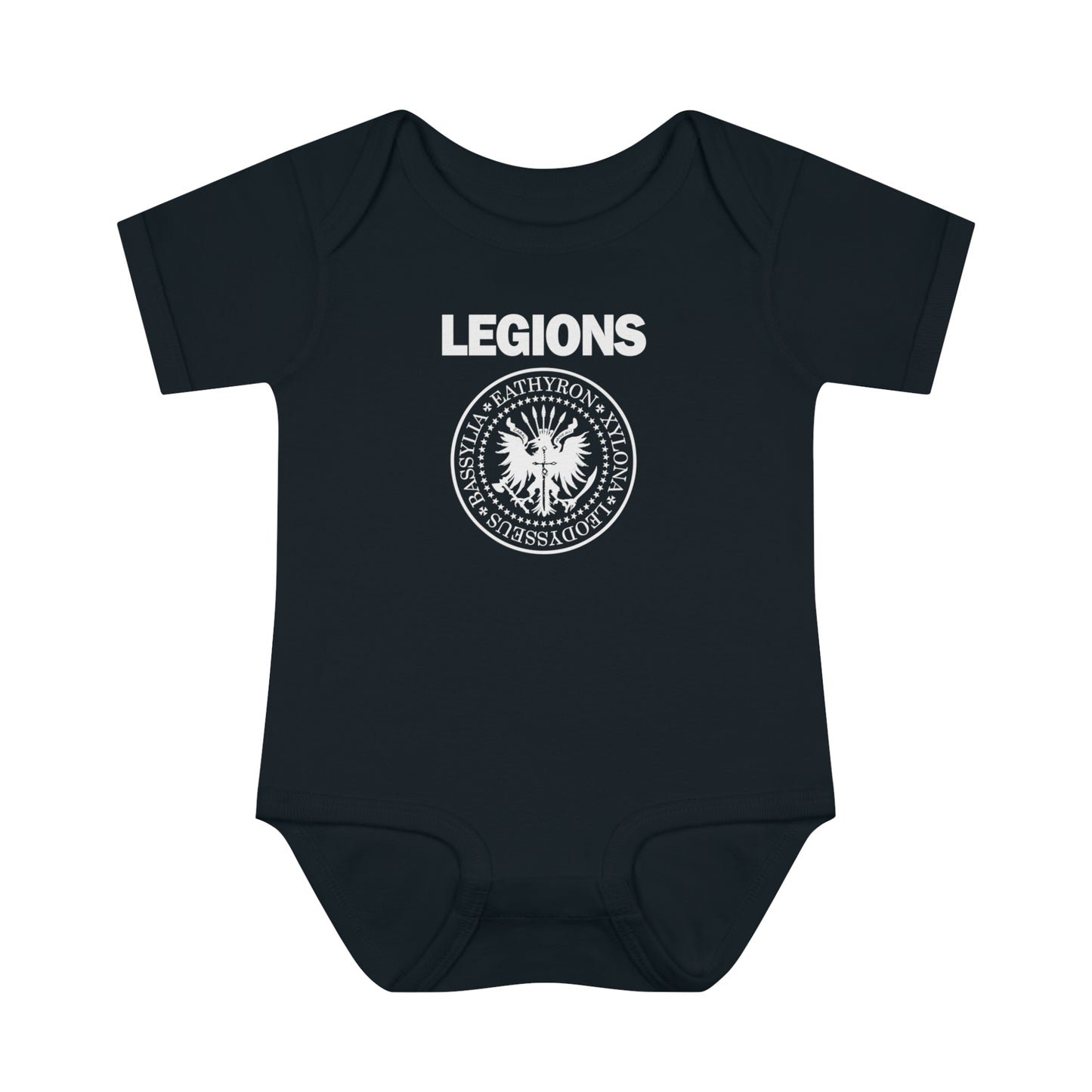 Heroic Factions Presidential Seal | Fan Art | Mythic Legions | Baby Bodysuit