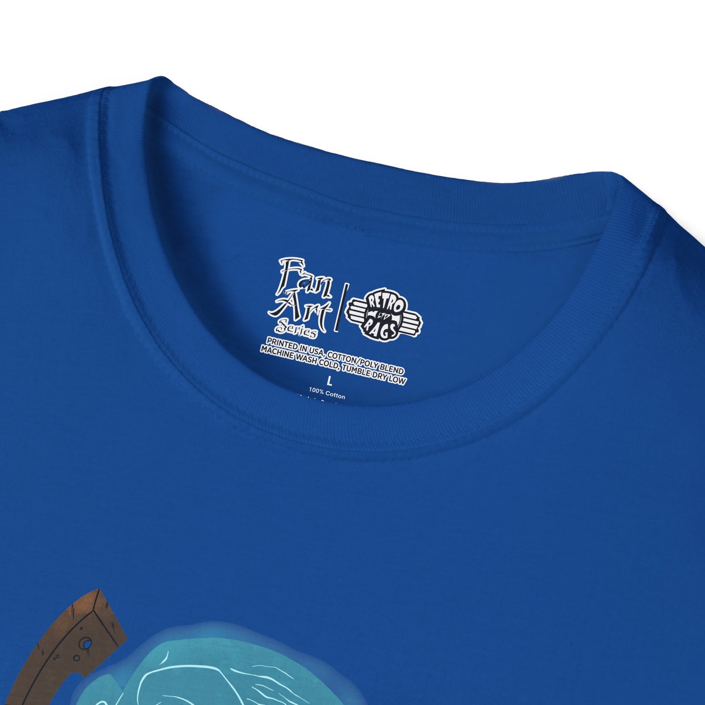 Toy Culprits Blue Ghost | Mythic Legions | Fan Art | Soft T-Shirt