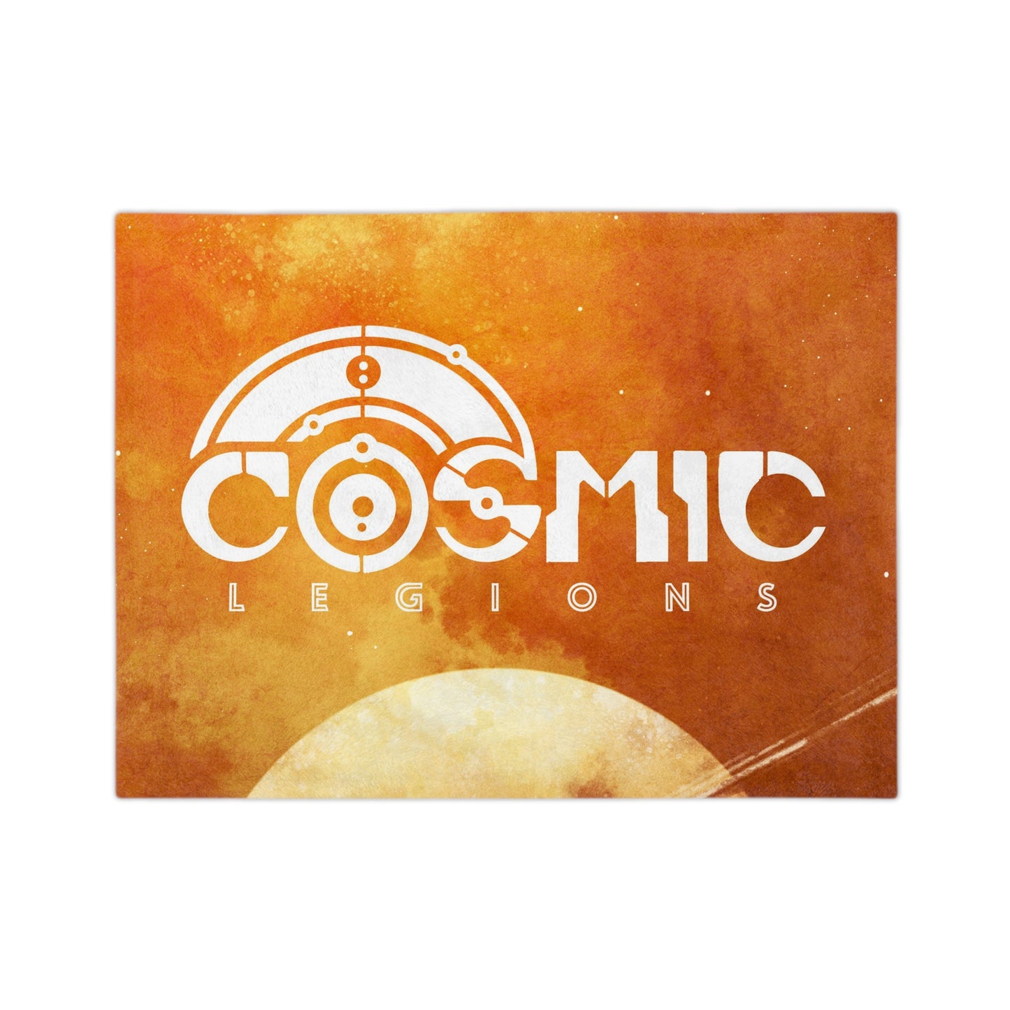 Cosmic Legions Logo v1 | Velveteen Microfiber Blanket