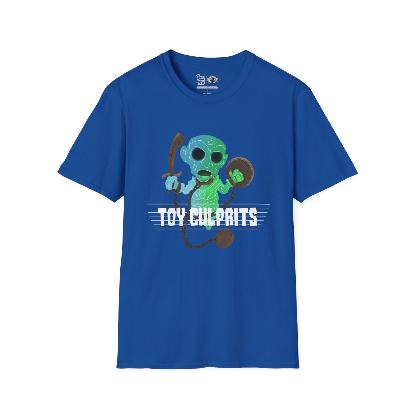 Toy Culprits Blue & Green Ghost | Mythic Legions | Fan Art | Soft T-Shirt