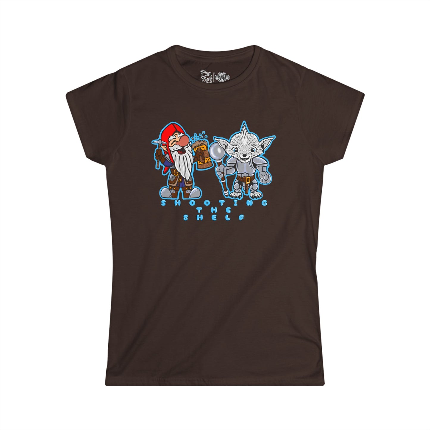 Shooting the Shelf | Mythic Legions | Fan Art | Women's T-Shirt