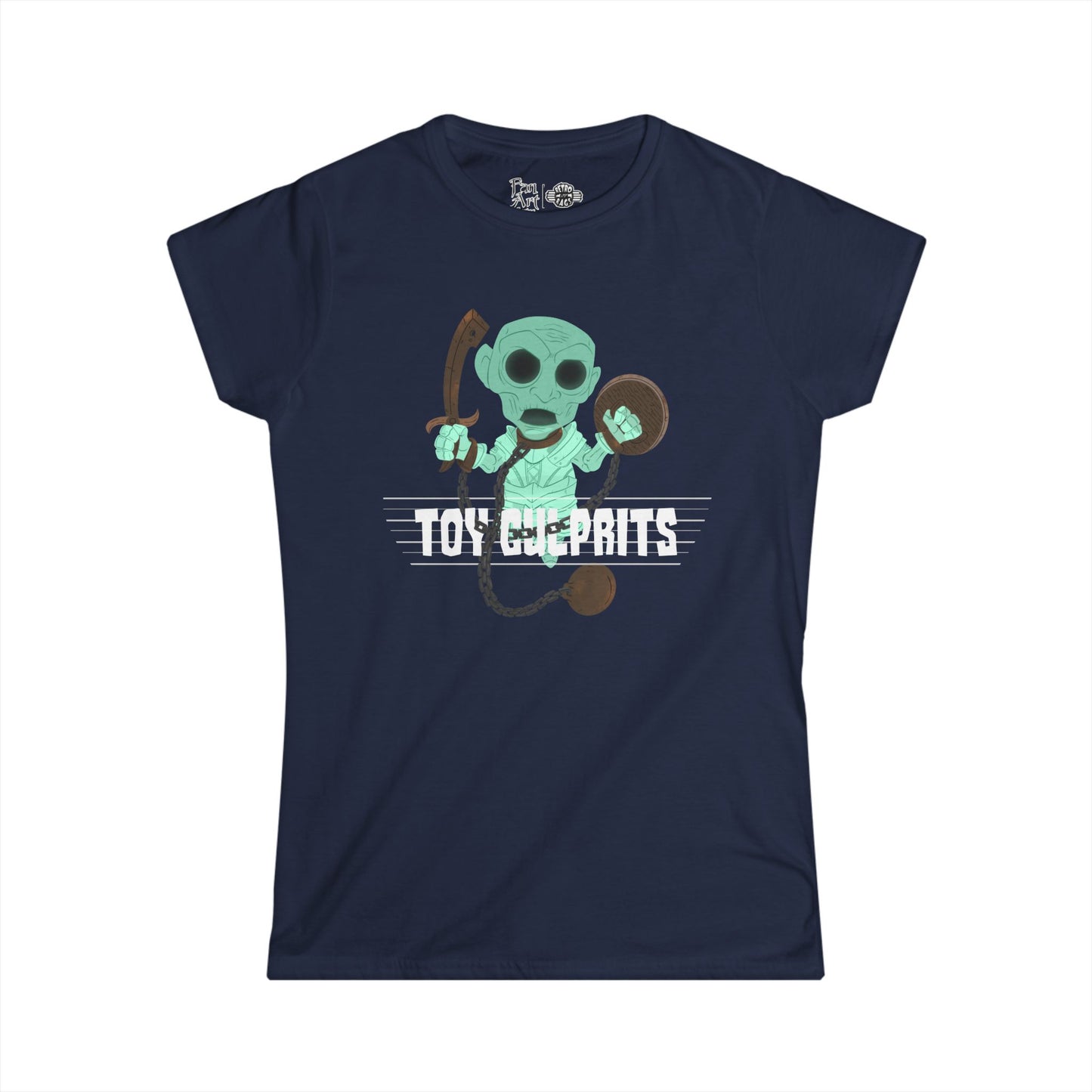 Toy Culprits Green Ghost | Mythic Legions | Fan Art | Women's T-Shirt