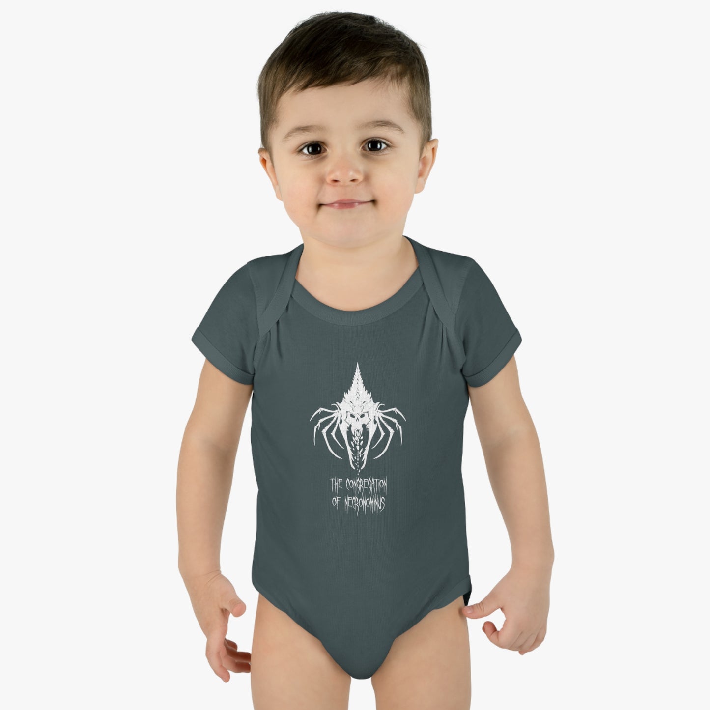 Congregation of Necronominus Logo Small | Mythic Legions | Baby Bodysuit