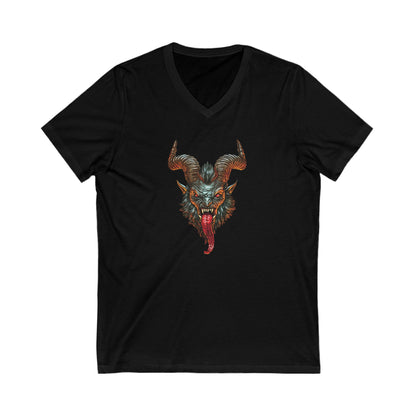 Krampus v1 | Figura Obscura | V-Neck T-Shirt