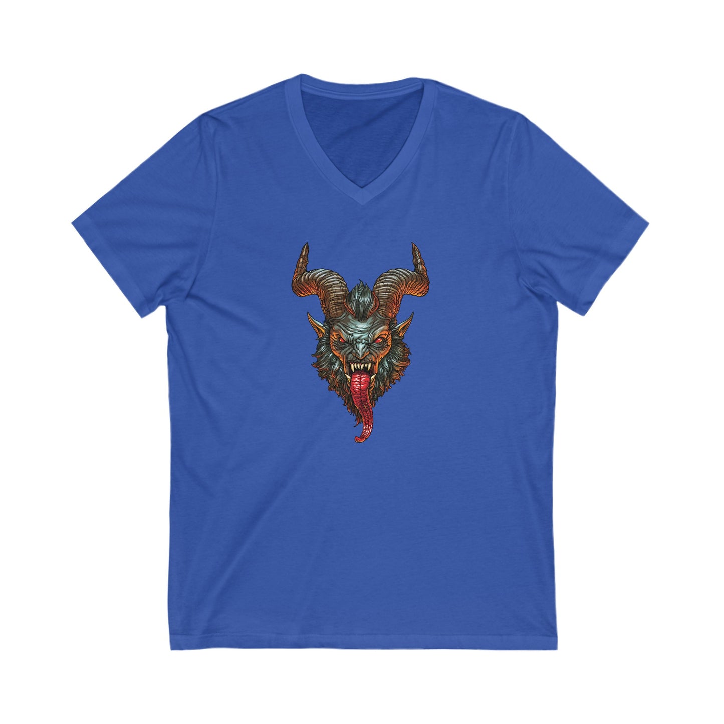 Krampus v1 | Figura Obscura | V-Neck T-Shirt