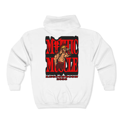 Mythic Muscle LC 2026 | Mythic Legions | Fan Art | Full Zip Hoodie