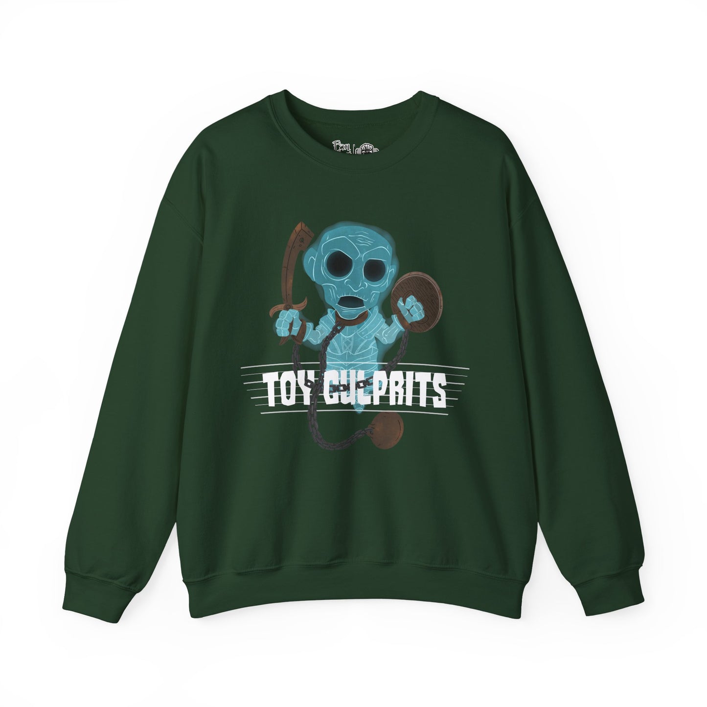 Toy Culprits Blue Ghost | Mythic Legions | Fan Art | Sweatshirt